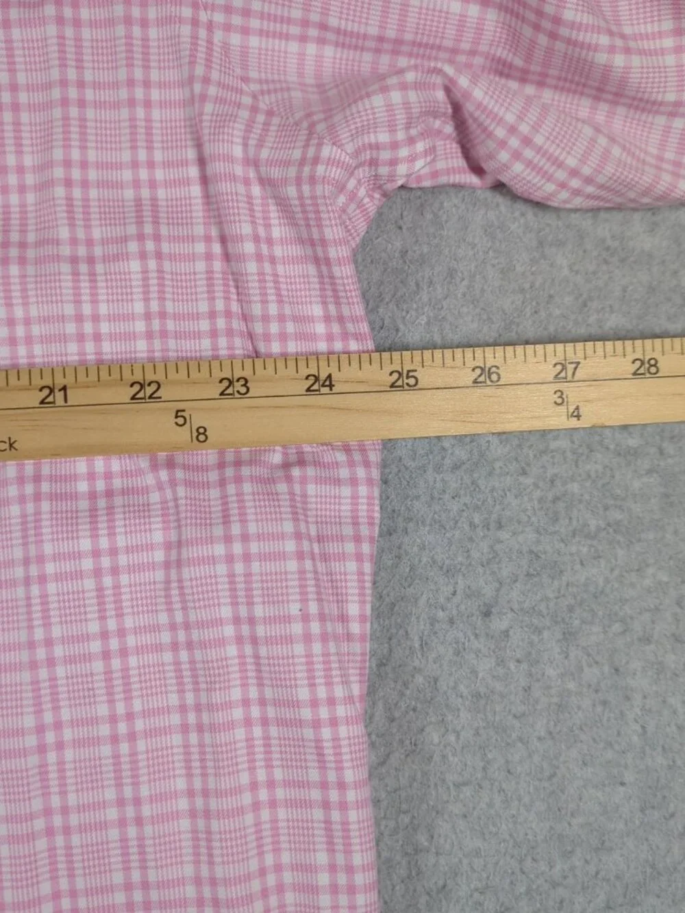 Brooks Brothers Regent Shirt Mens 17 Pink Long Sleeve Casual Dress Button Up - Picture 4 of 6